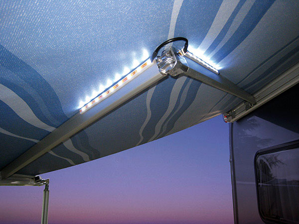 La Iluminación LED en la autocaravana y caravana