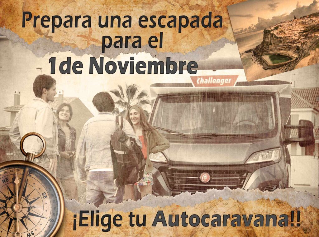 Viaja en Autocaravana el 1 de noviembre