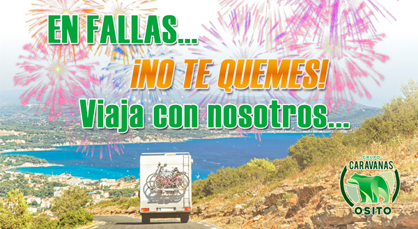 Fallas 2017 en autocaravana