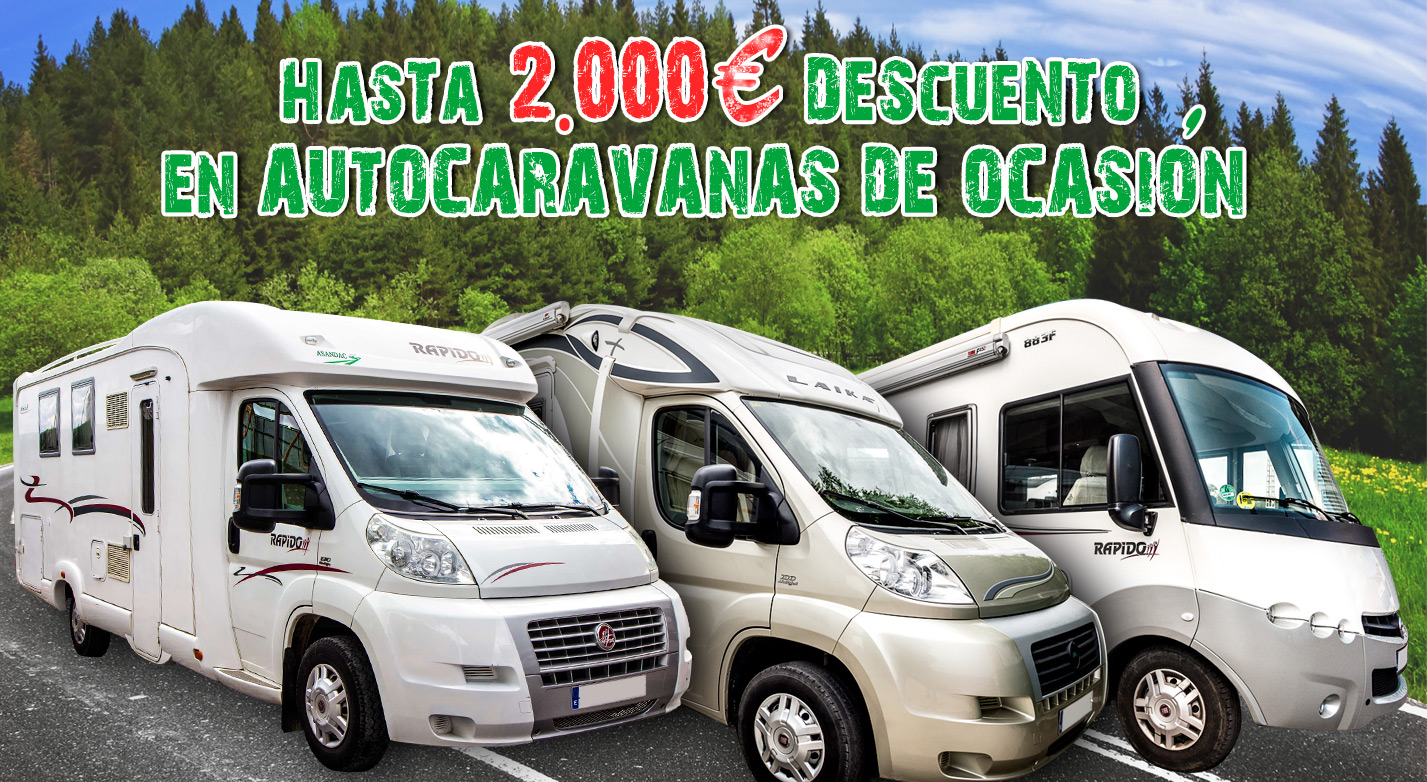 OFERTAS AUTOCARAVANAS DE OCASION