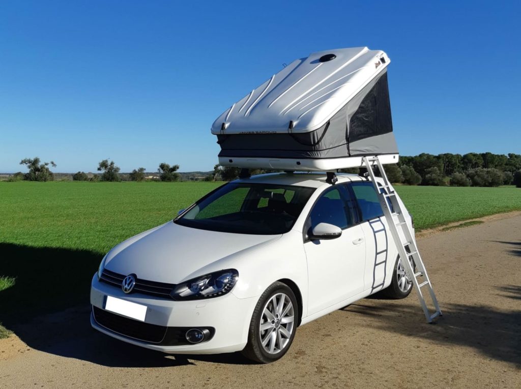 Overland: Tiendas de techo para coches y furgos - Caravanas Osito